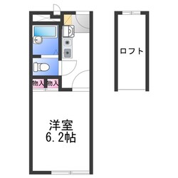 レオパレス大宮の物件間取画像